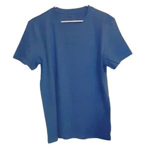 Fulcrum Mens Cotton Blue Short Sleeve Tee T shirt Size M